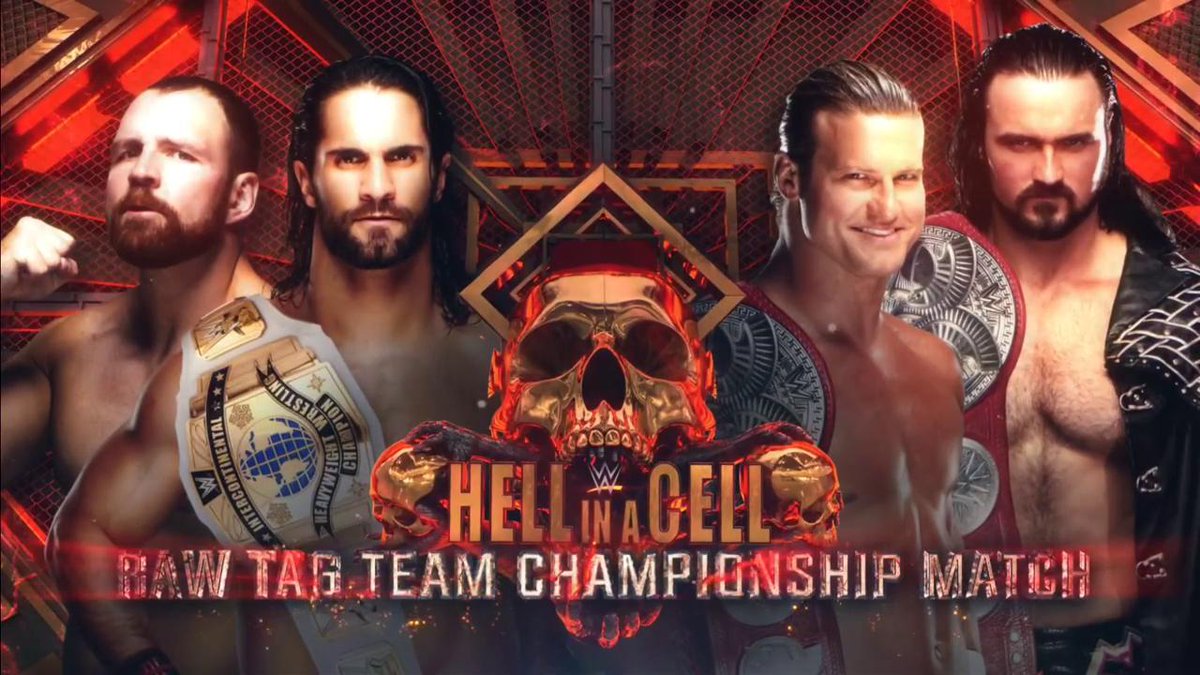 Raw Tag Team title match set for WWE Hell in a Cell