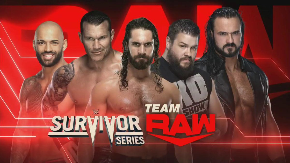 WWE reveals Raw’s men’s division team for Survivor Series match