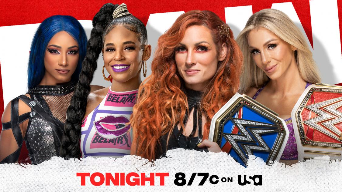 WWE Raw live results: Lynch & Charlotte vs. Banks & Belair