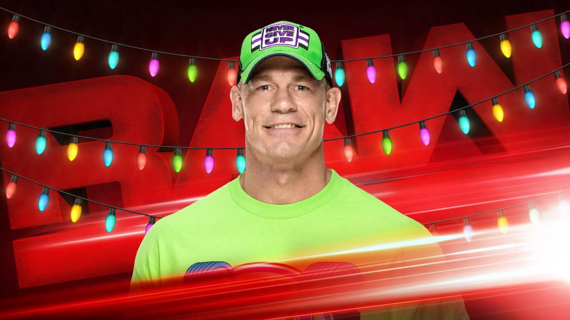 WWE Raw live results: John Cena returns on Christmas Day