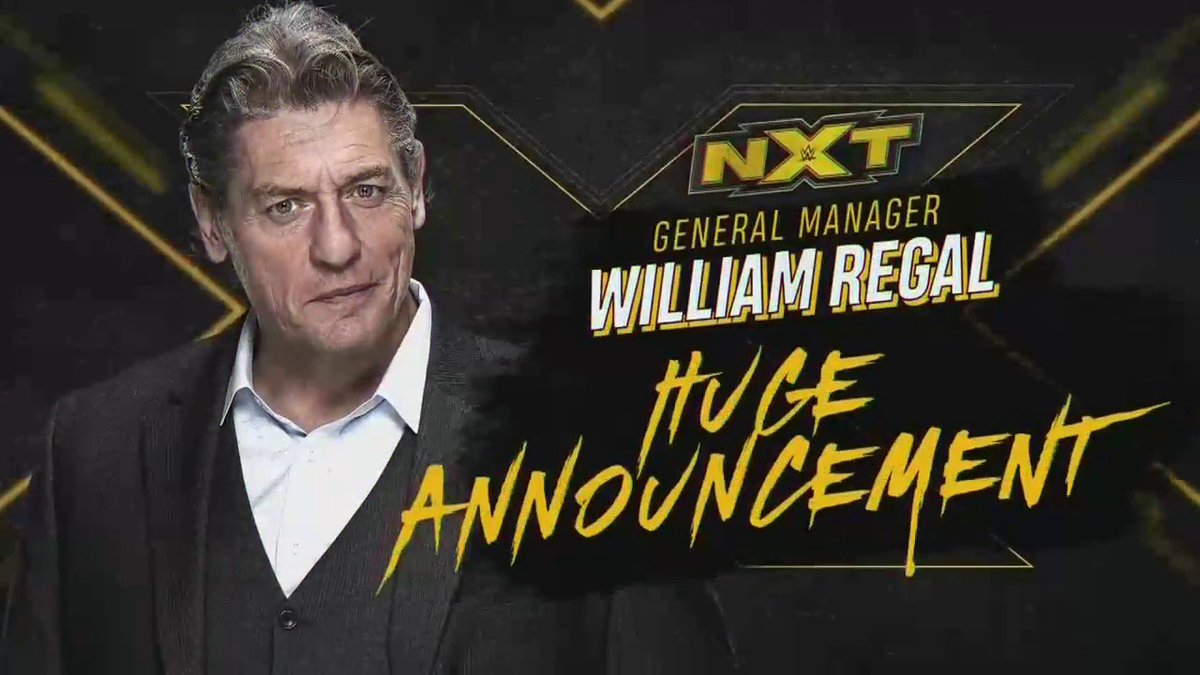William Regal to make ‘huge announcement’ on WWE NXT