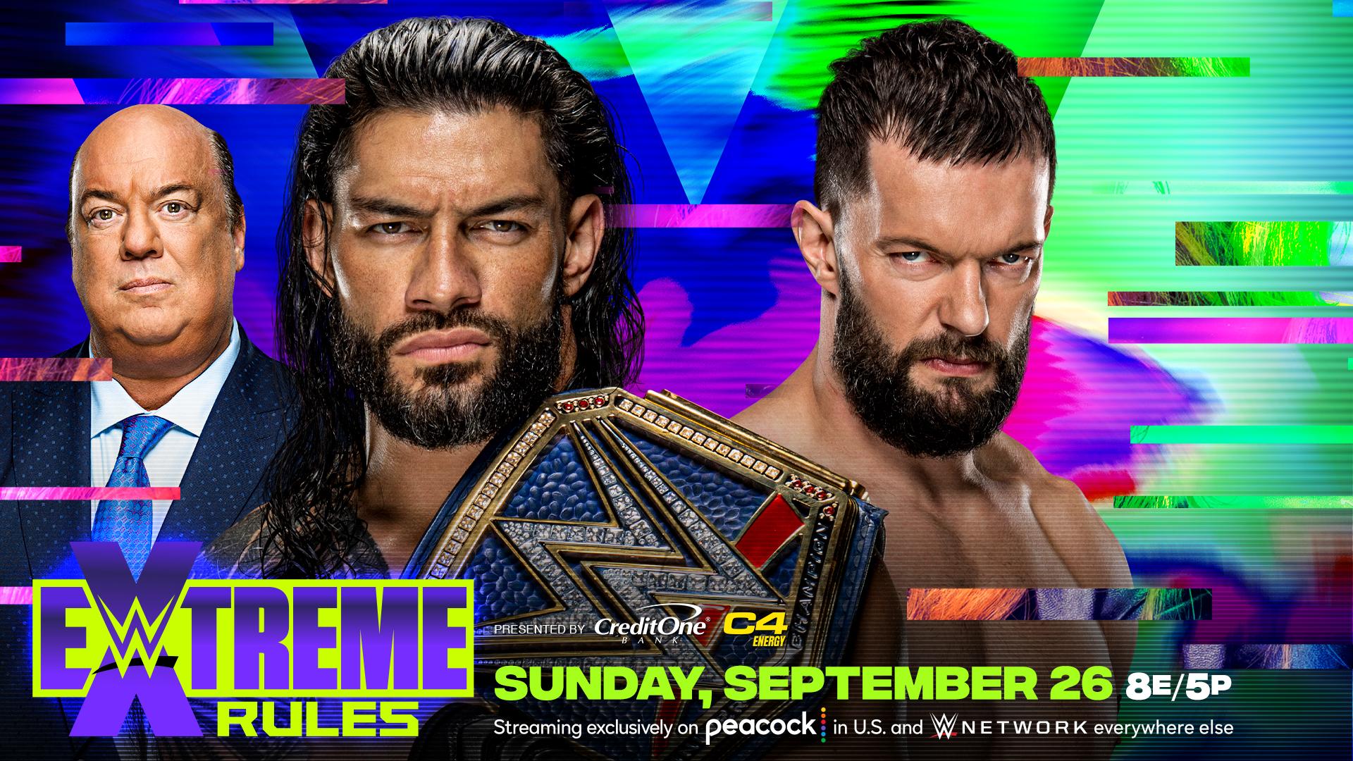 Universal title match set for WWE Extreme Rules