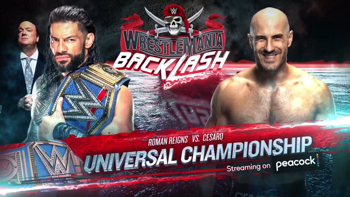 Cesaro to challenge for Universal title at WWE WrestleMania Backlash