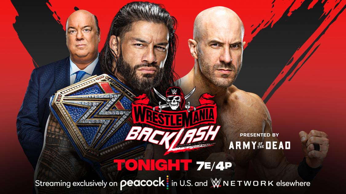 WWE WrestleMania Backlash live results: Roman Reigns vs. Cesaro
