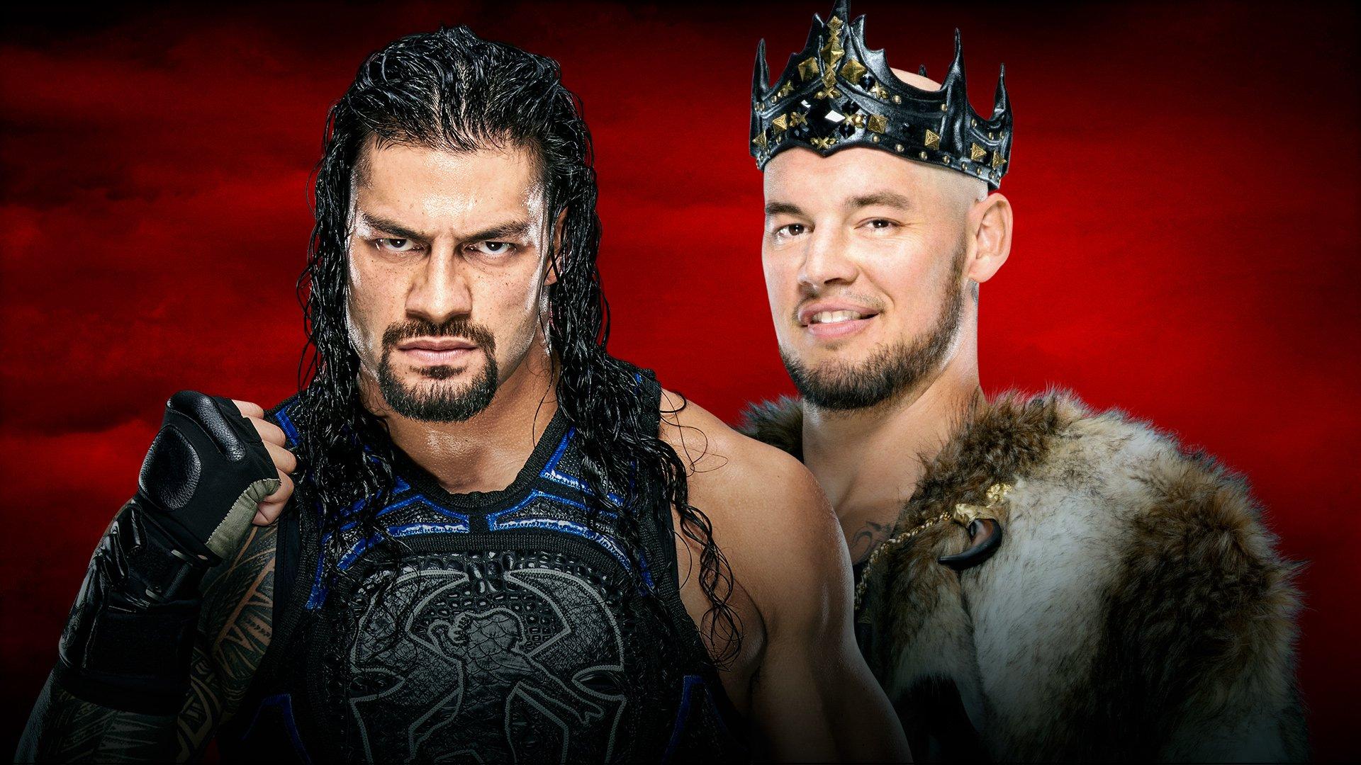 Reigns vs. Corbin tables, ladders & chairs match set for WWE TLC