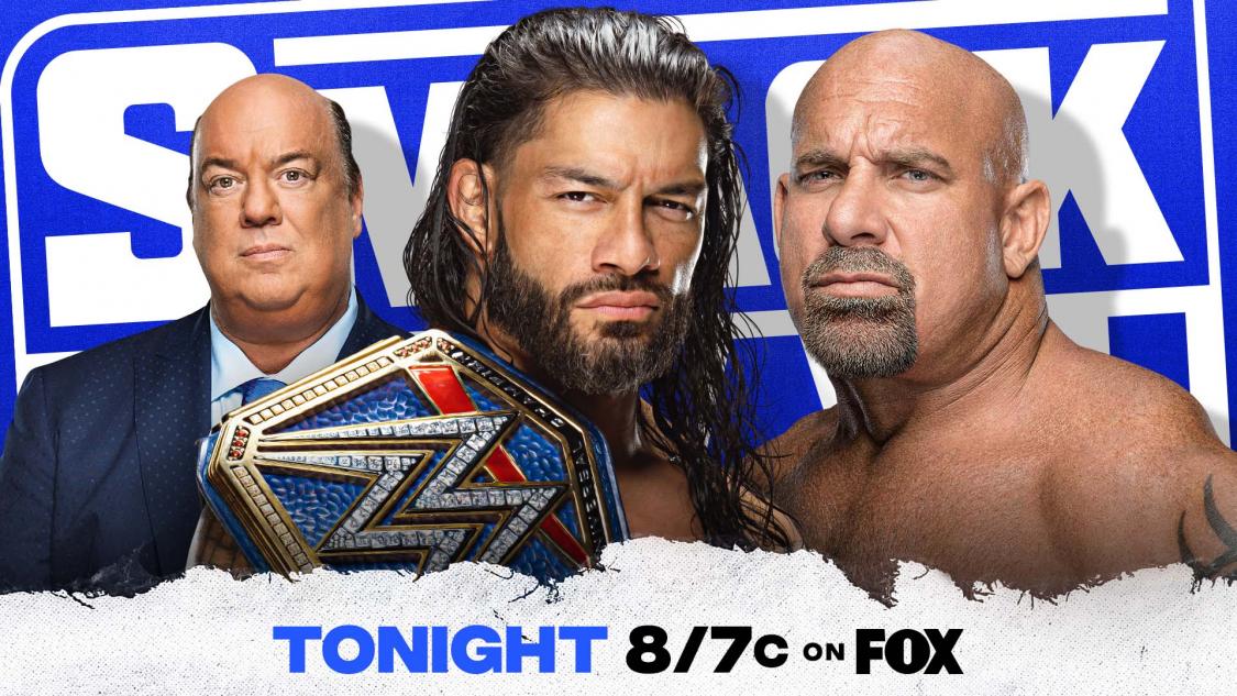 WWE SmackDown live results: Roman Reigns and Goldberg go face-to-face