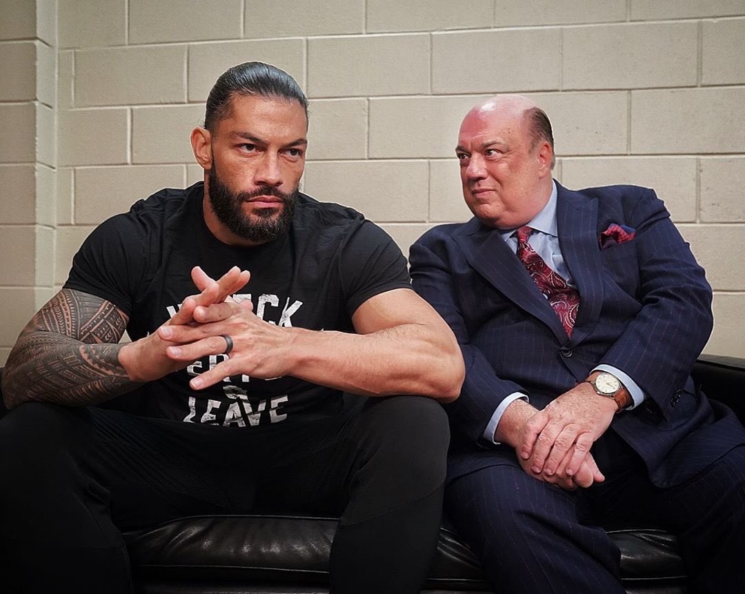 Paul Heyman appears with Roman Reigns on WWE SmackDown