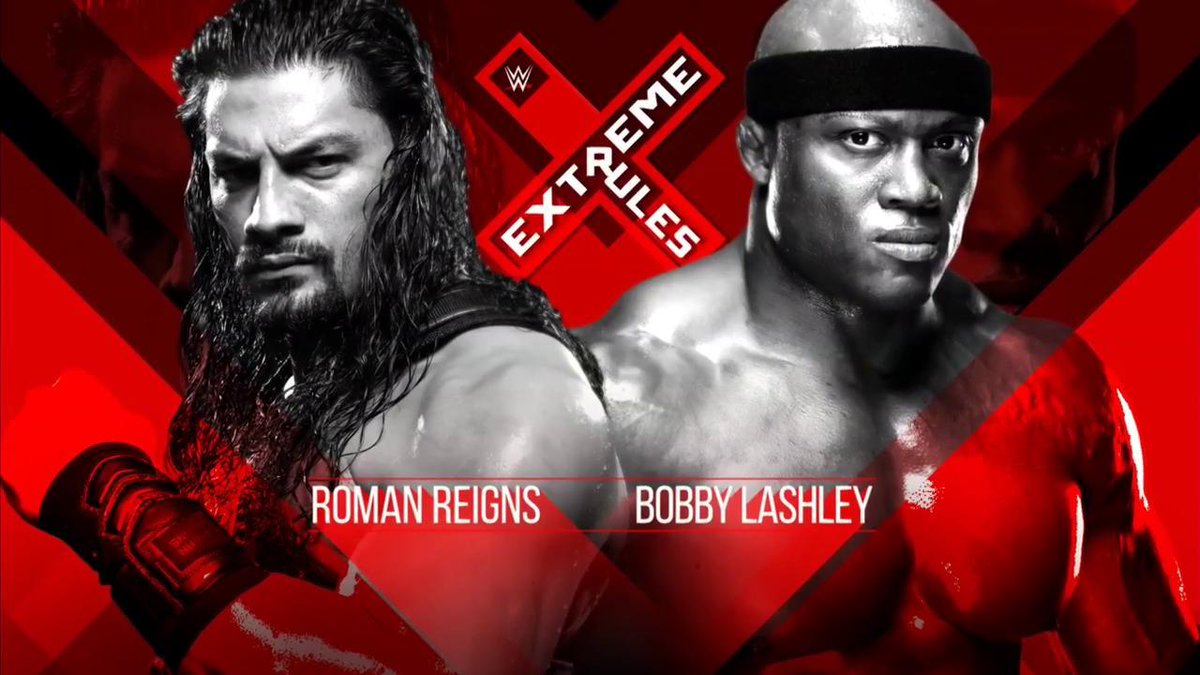 Roman Reigns vs. Bobby Lashley official for WWE Extreme Rules
