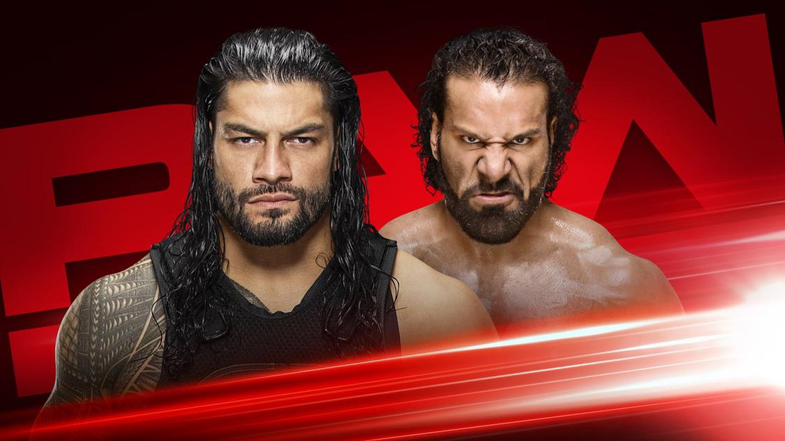 Roman Reigns vs. Jinder Mahal advertised for WWE Raw