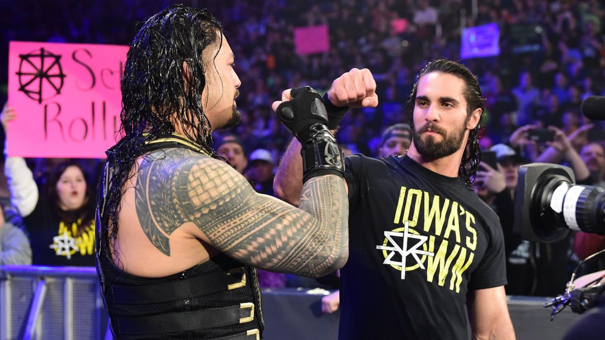 WWE Eugene, OR, live results: Reigns & Rollins vs. The Bar