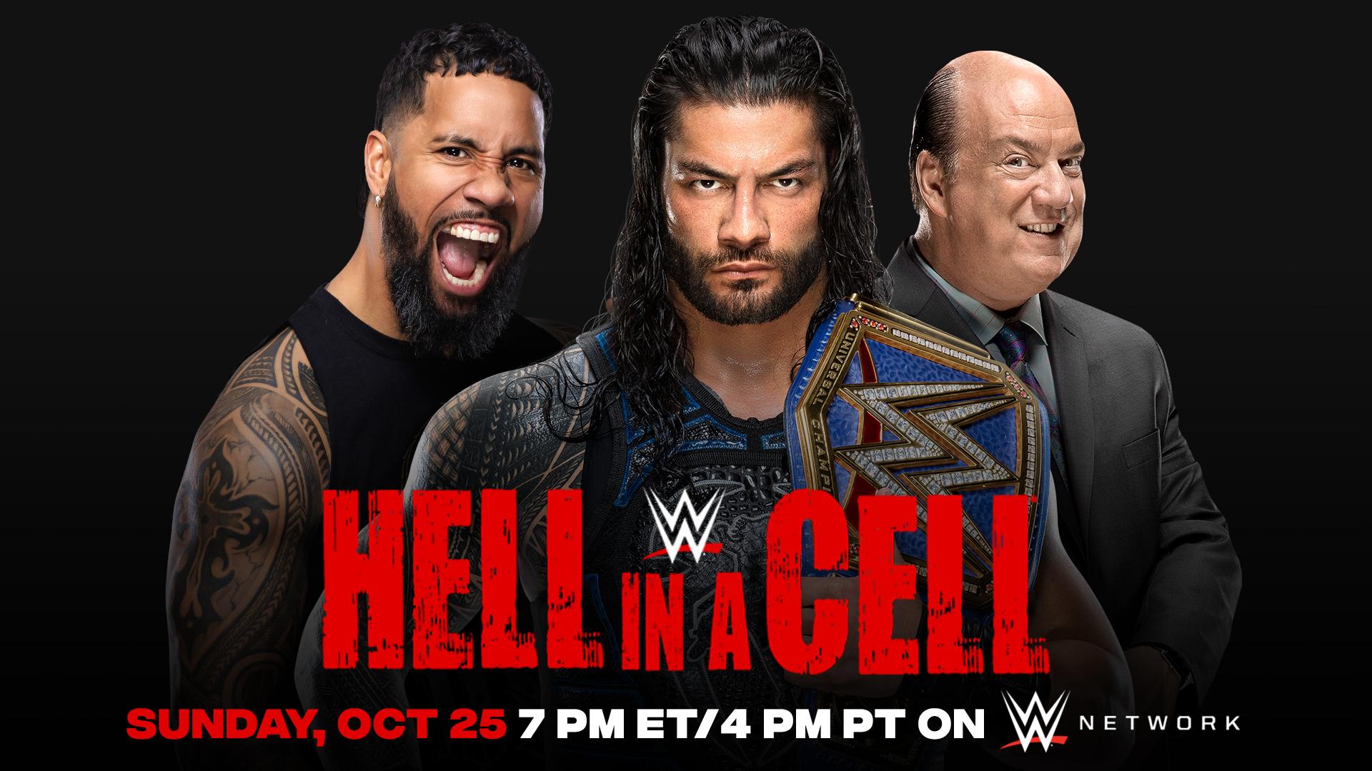 Roman Reigns vs. Jey Uso official for WWE Hell in a Cell