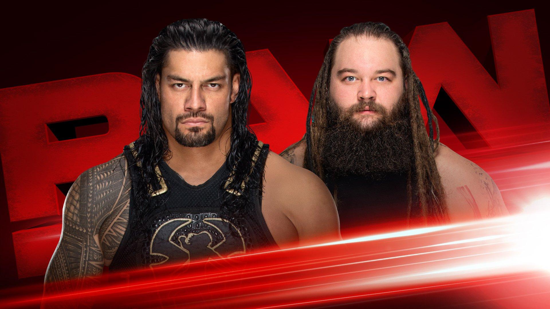 WWE Raw live results: Roman Reigns vs. Bray Wyatt