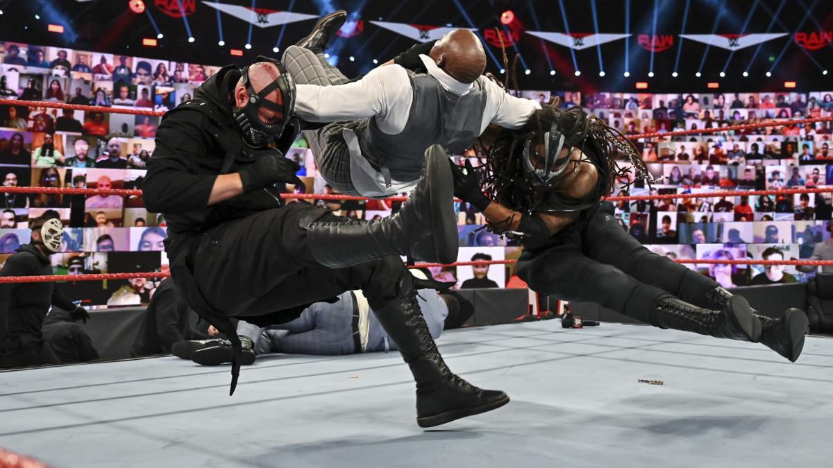 WWE Raw video highlights: RETRIBUTION’s in-ring debut