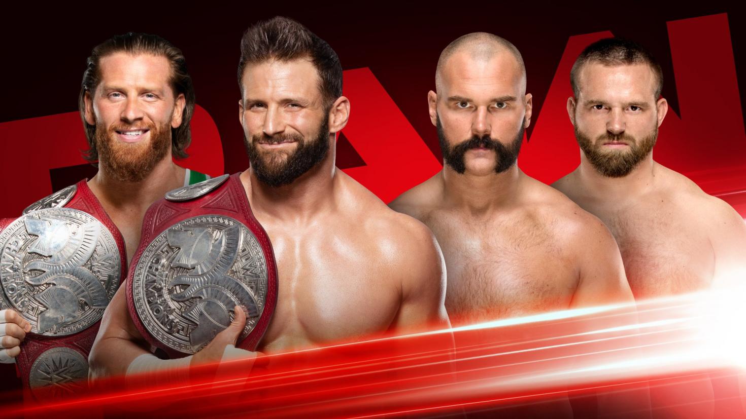 Tag Team title match, two segments confirmed for WWE Raw