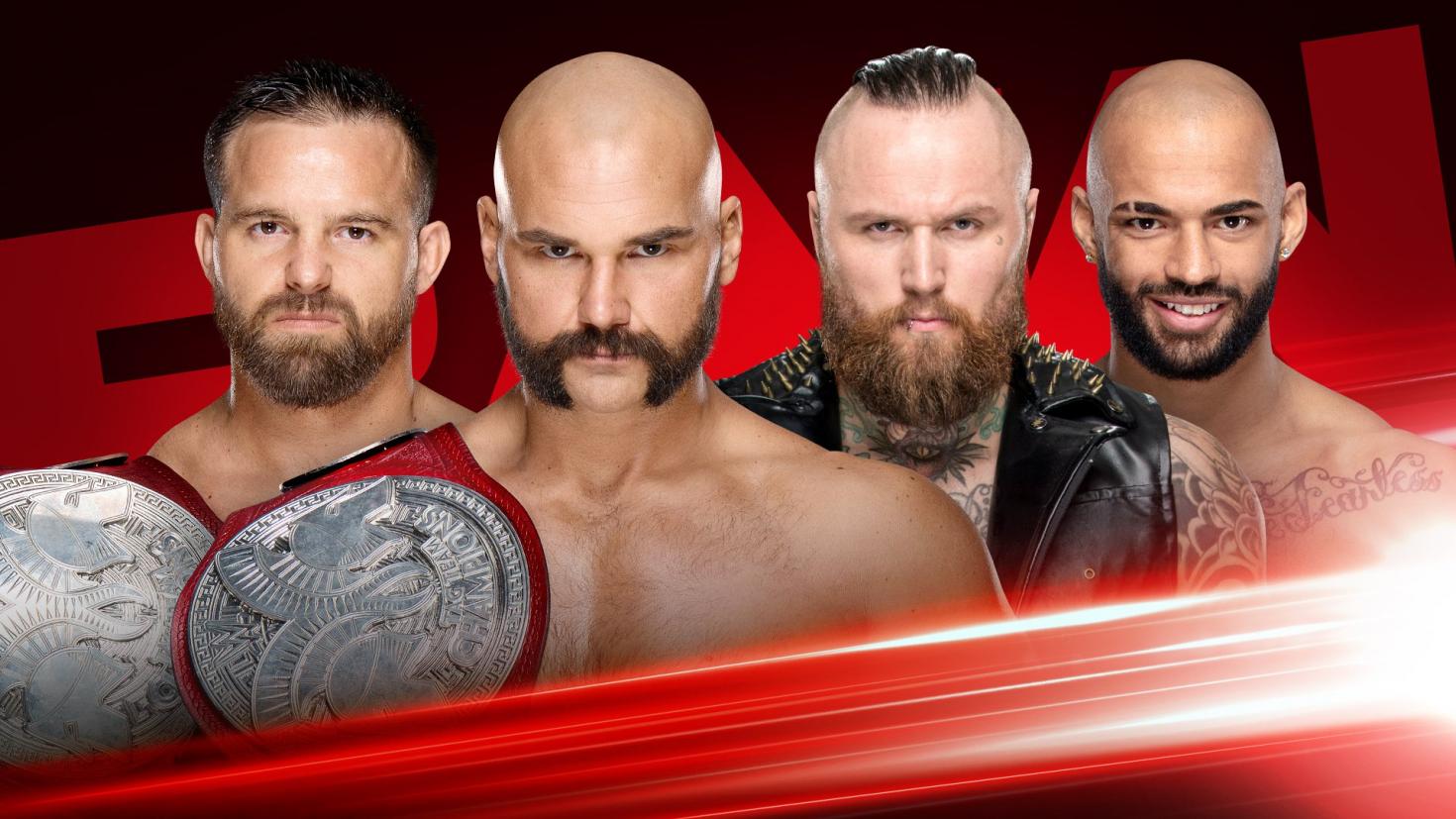Tag Team title match set for Monday’s WWE Raw