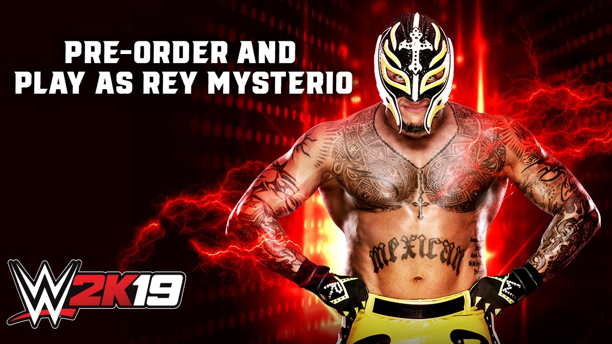 Rey Mysterio officially confirmed for WWE 2K19