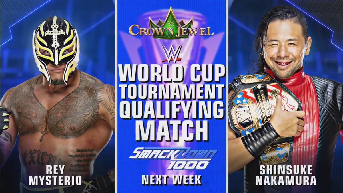 Rey Mysterio to face Nakamura in WWE World Cup qualifier
