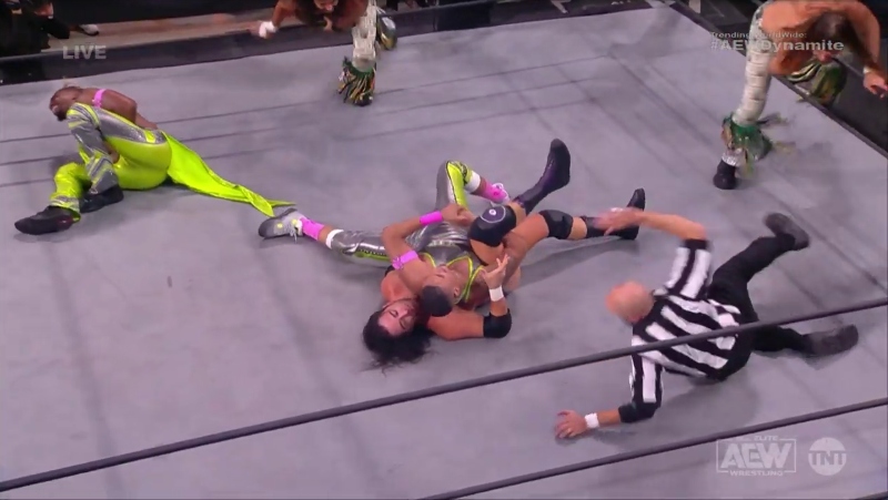 Alex Reynolds and Fenix injured on Wednesday’s AEW Dynamite