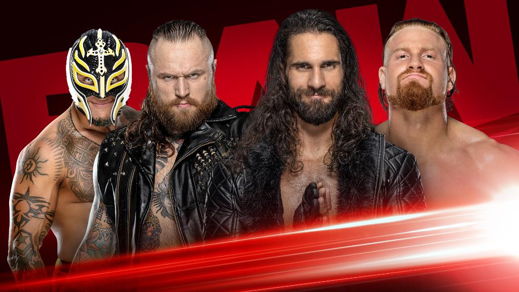 Two tag matches set for WWE Raw, Rey Mysterio returning to action