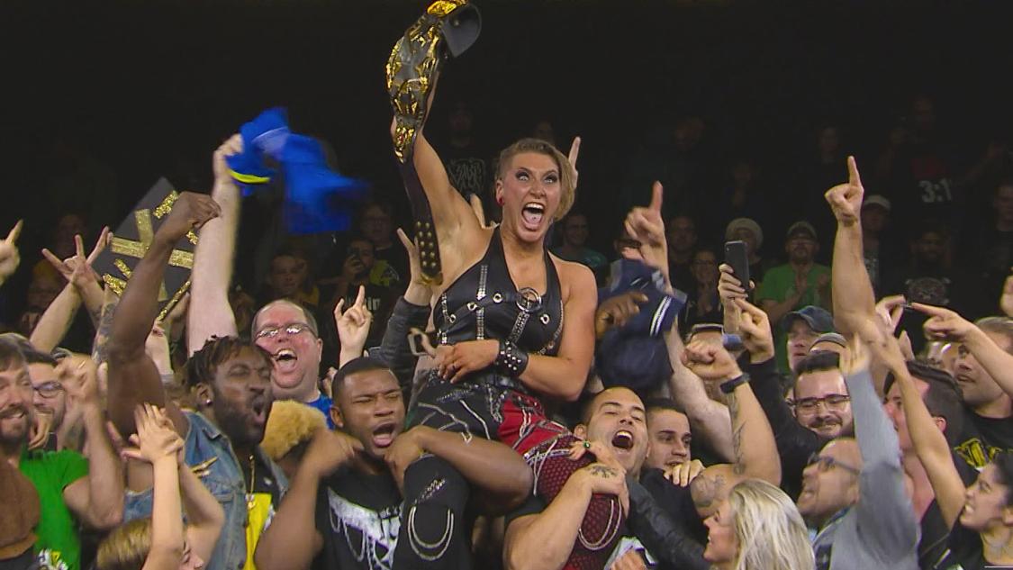 Rhea Ripley wins NXT Women’s title from Shayna Baszler