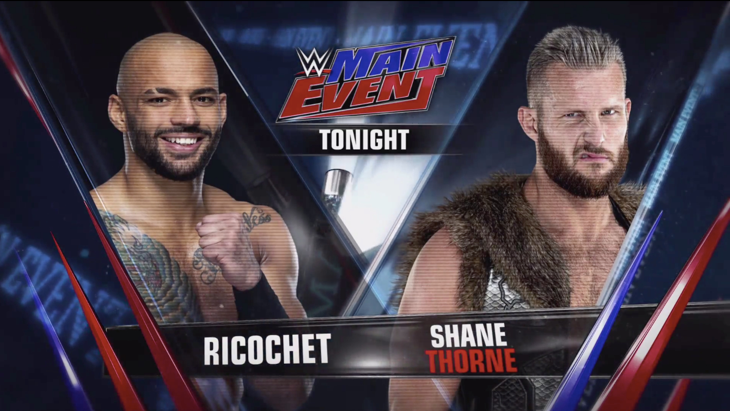 WWE Main Event results: Ricochet vs. Shane Thorne