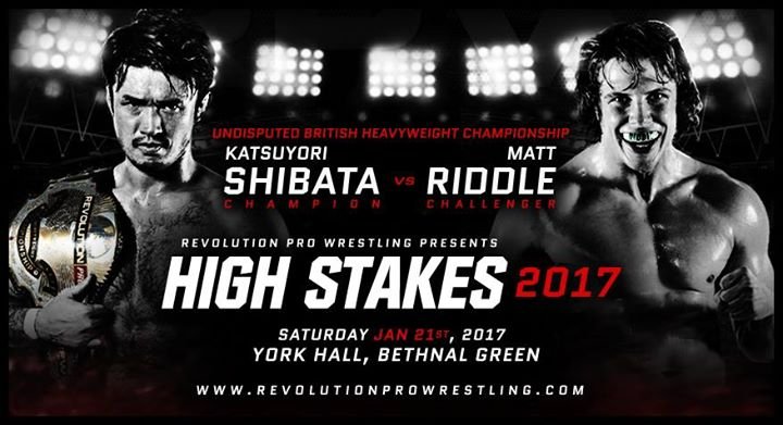Revolution Pro Wrestling live results: Matt Riddle vs. Shibata