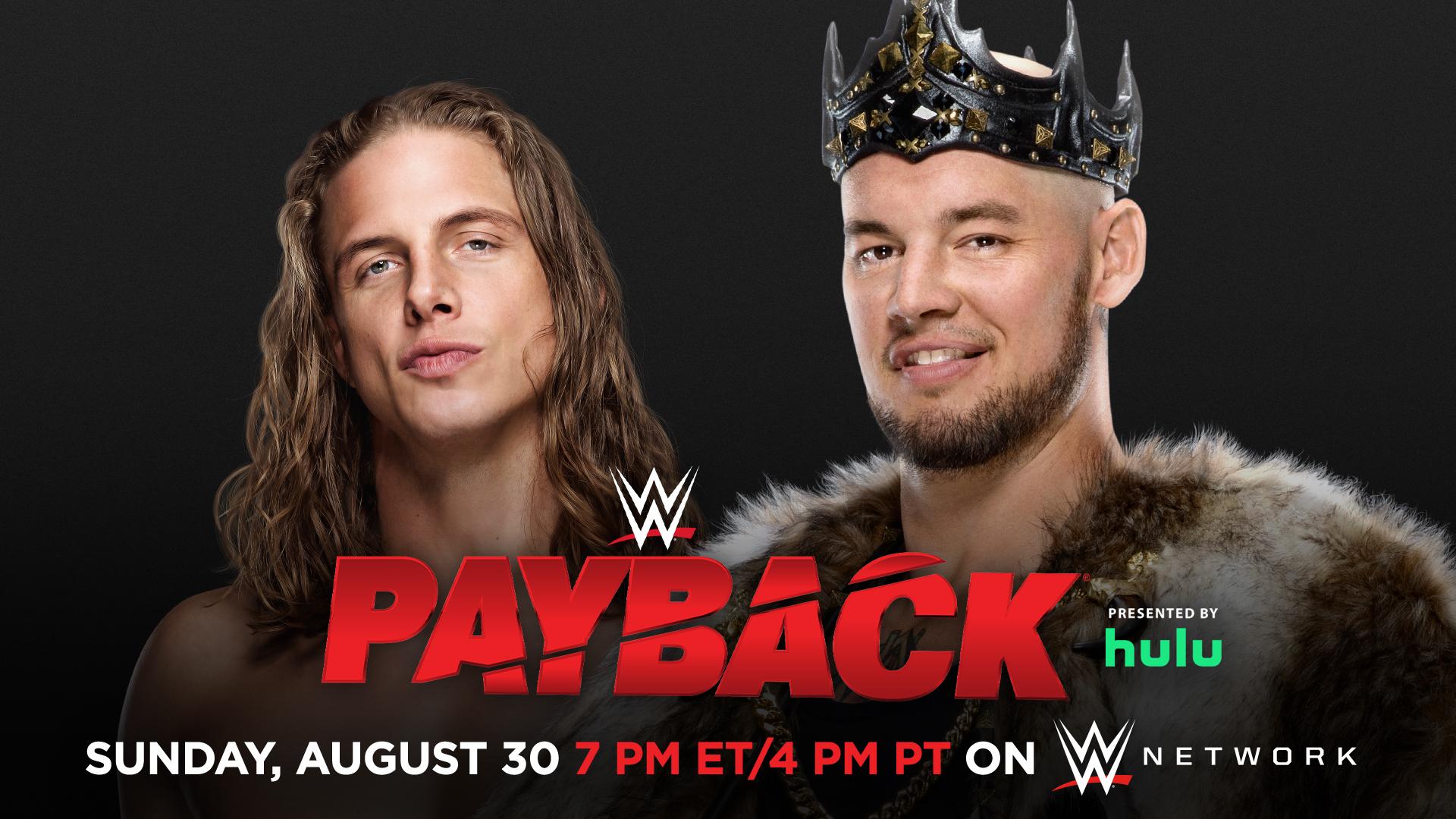 Matt Riddle vs. Baron Corbin added to WWE Payback