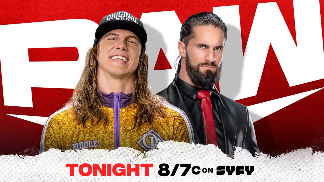 WWE Raw live results: Riddle vs. Seth Rollins