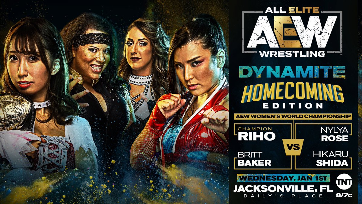 AEW announces new Women’s title match for January 1st Dynamite