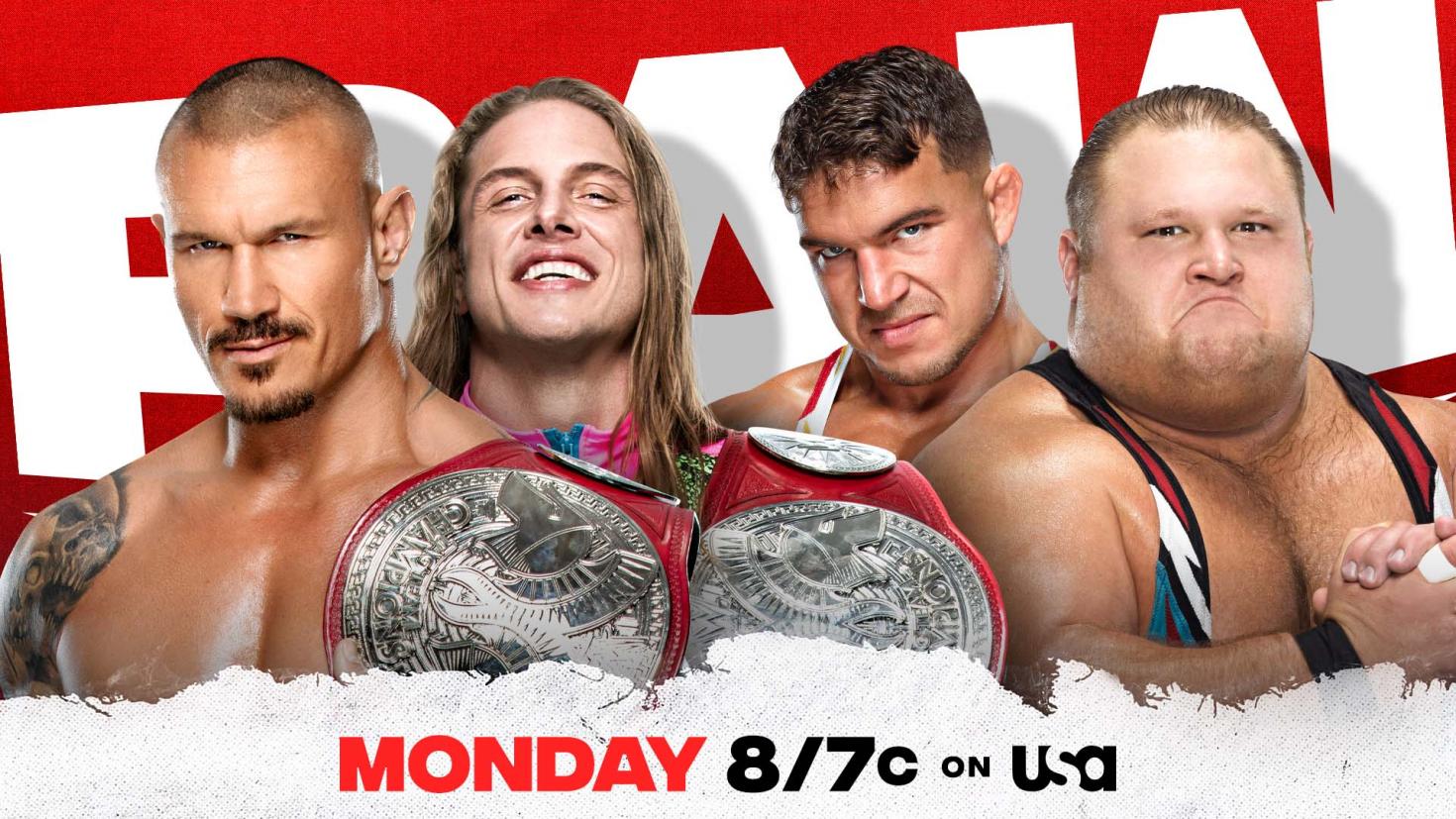 Tag Team title match set for WWE Raw