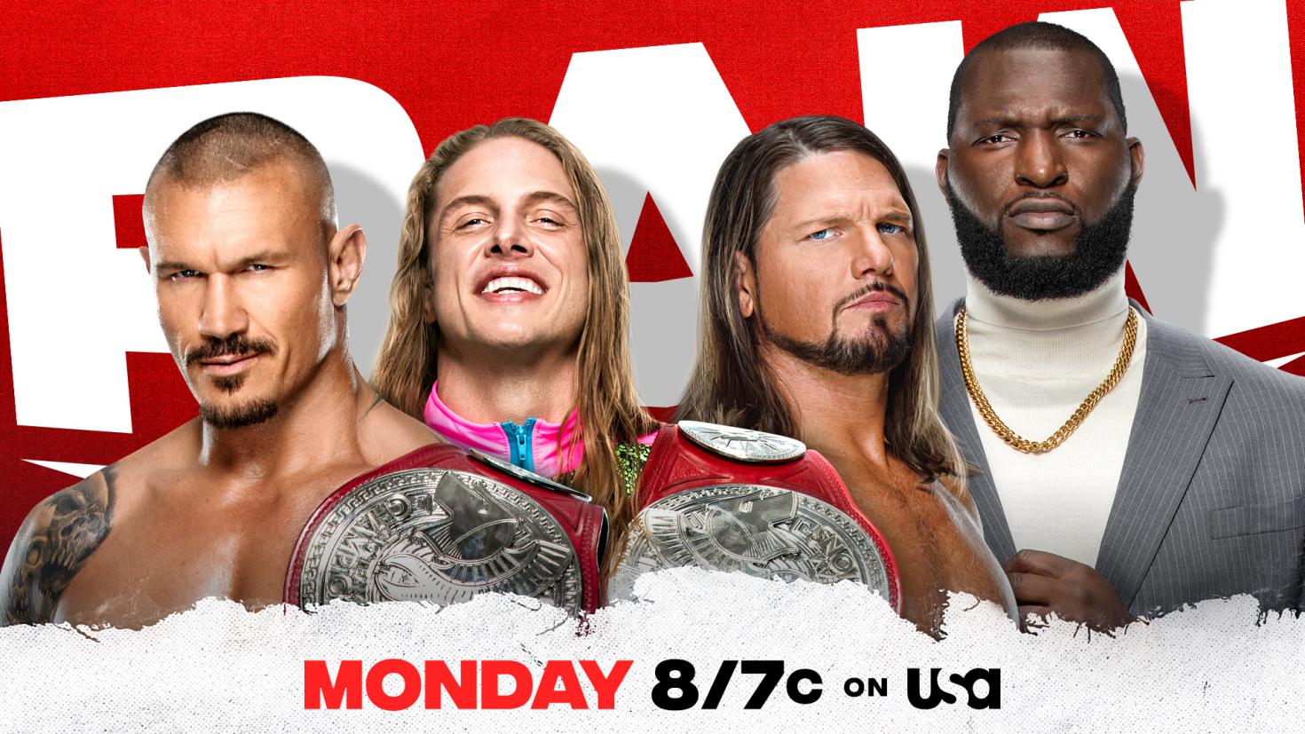 Tag Team title rematch set for WWE Raw season premiere episode