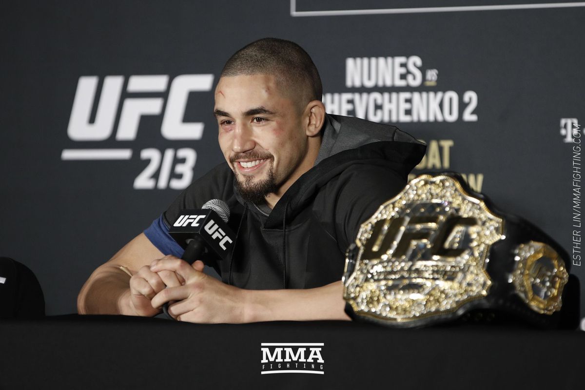 UFC 221 loses headliner, interim belt revived