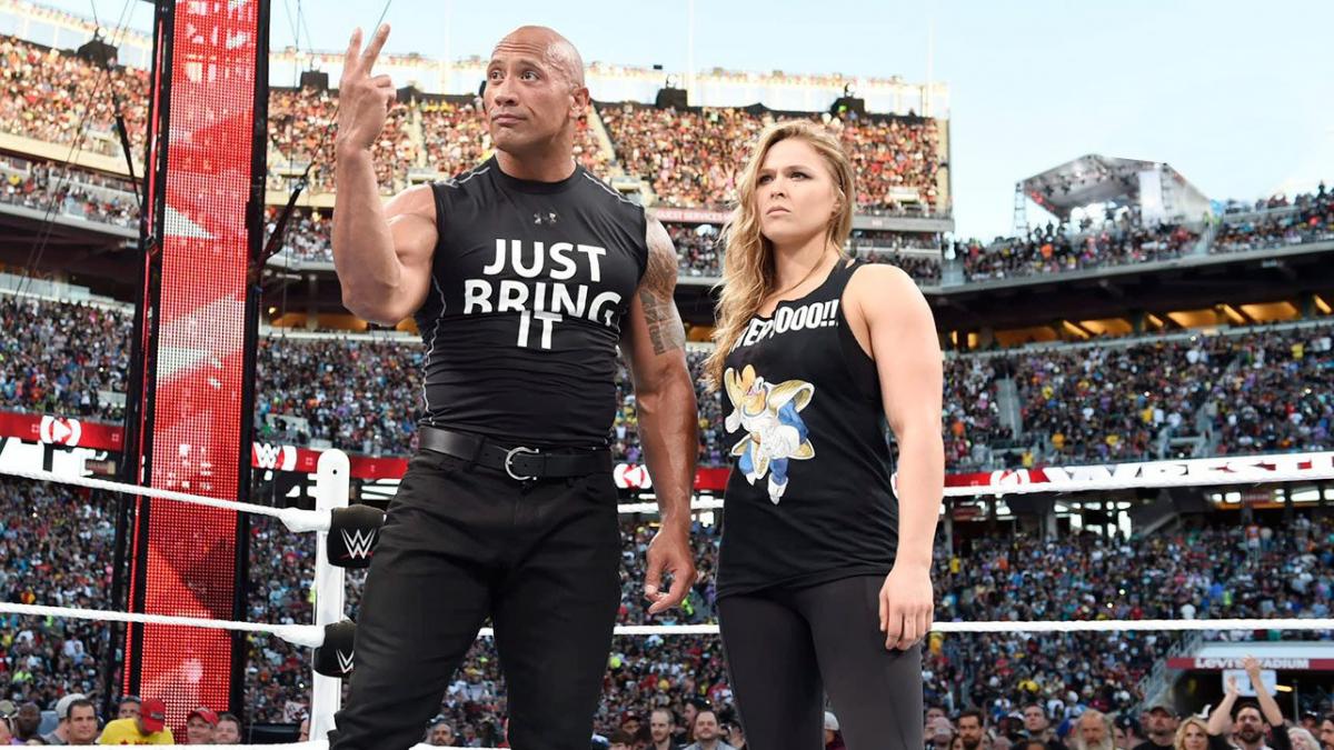 WWE hoping for Rock vs. Roman Reigns, Ronda Rousey vs. Becky Lynch at WrestleMania 39