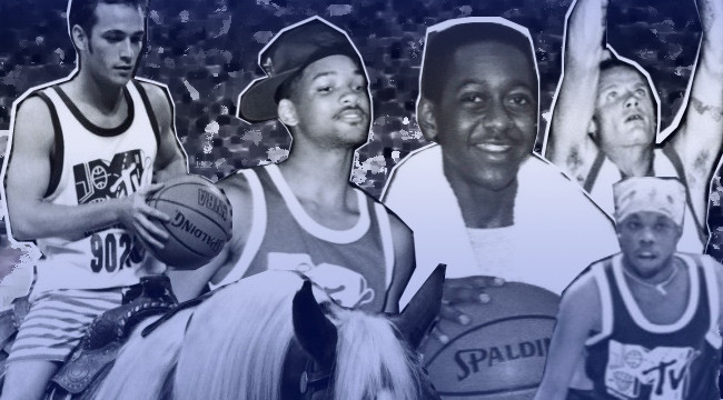 Left My Wallet: ‘Filthy’ Tom 1991 MTV Rock N’ Jock B-Ball Jam watchalong