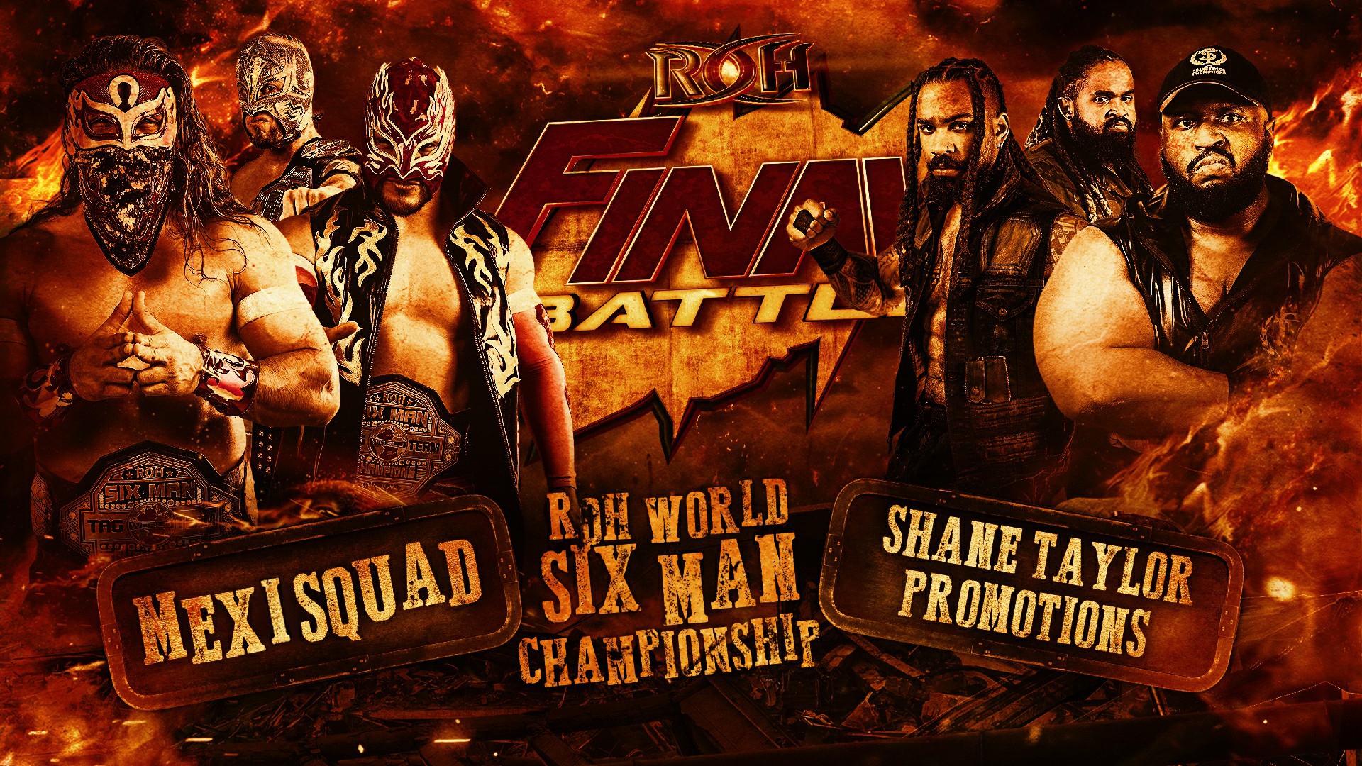 ROH adds Six-Man Tag Team title match to Final Battle