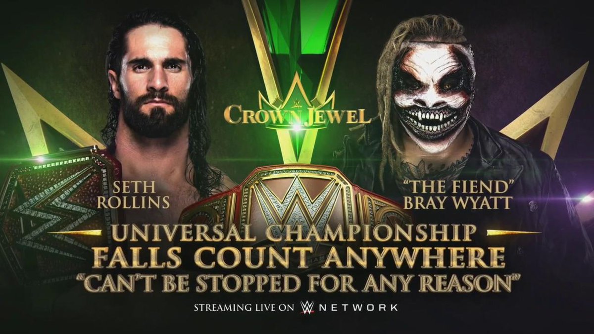 Rollins vs. The Fiend at Crown Jewel ‘can’t be stopped for any reason’