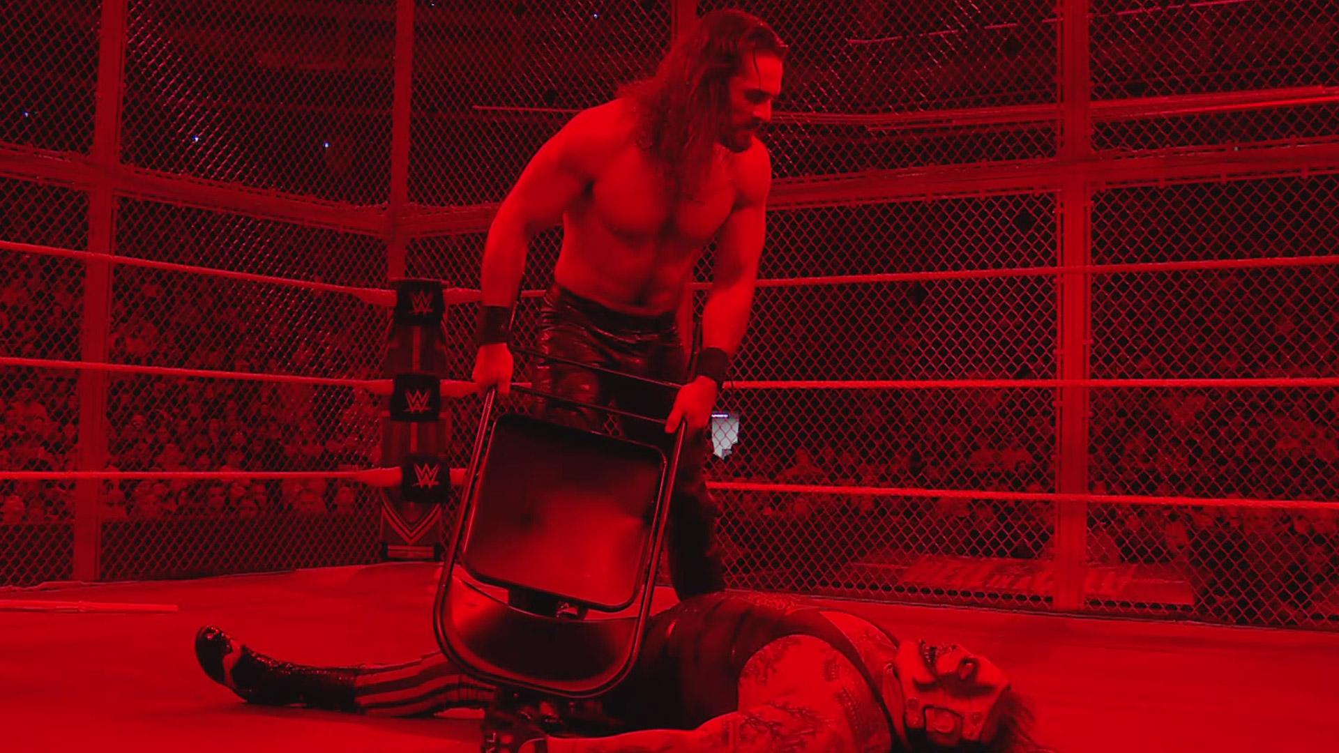 Crowd rejects Seth Rollins vs. The Fiend finish at WWE Hell in a Cell