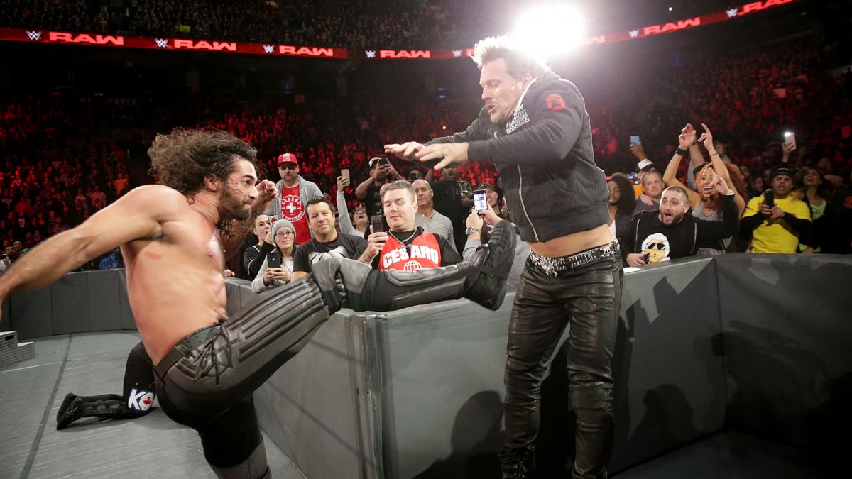 Seth Rollins vs. Chris Jericho set for WWE Roadblock