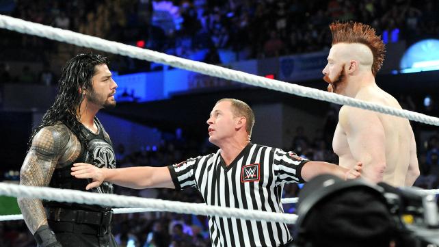 WWE 11/29 Huntington, WV, house show results: World Champion Sheamus vs. Roman Reigns