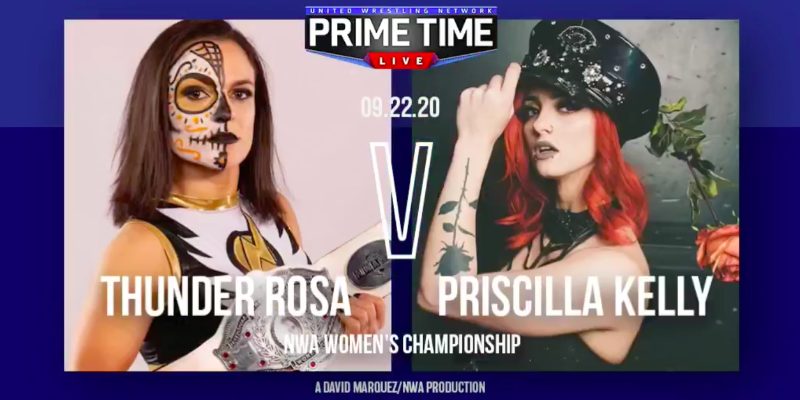 UWN Primetime Live results: Thunder Rosa vs. Priscilla Kelly