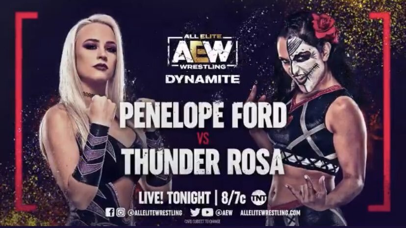 Thunder Rosa appears on AEW Dynamite, challenges Hikaru Shida