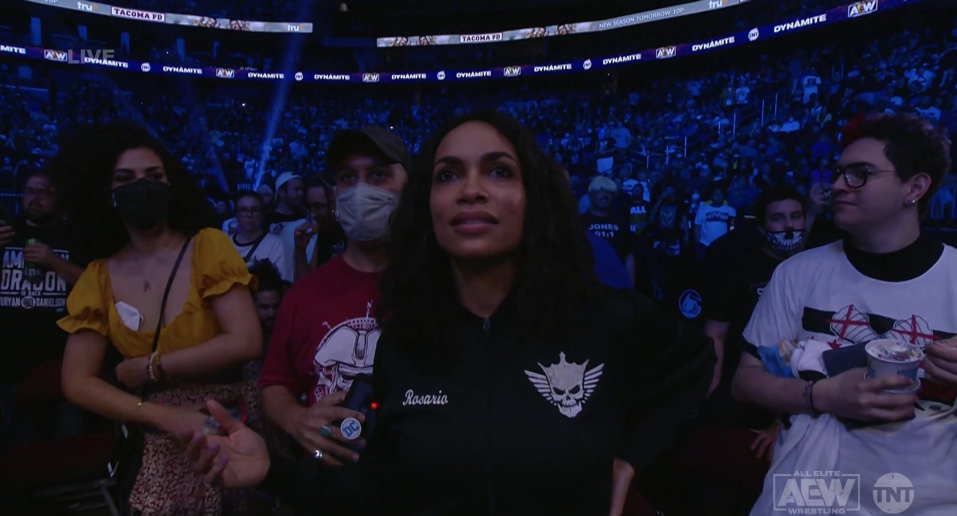 Rosario Dawson appears on AEW Dynamite, Cody Rhodes returns