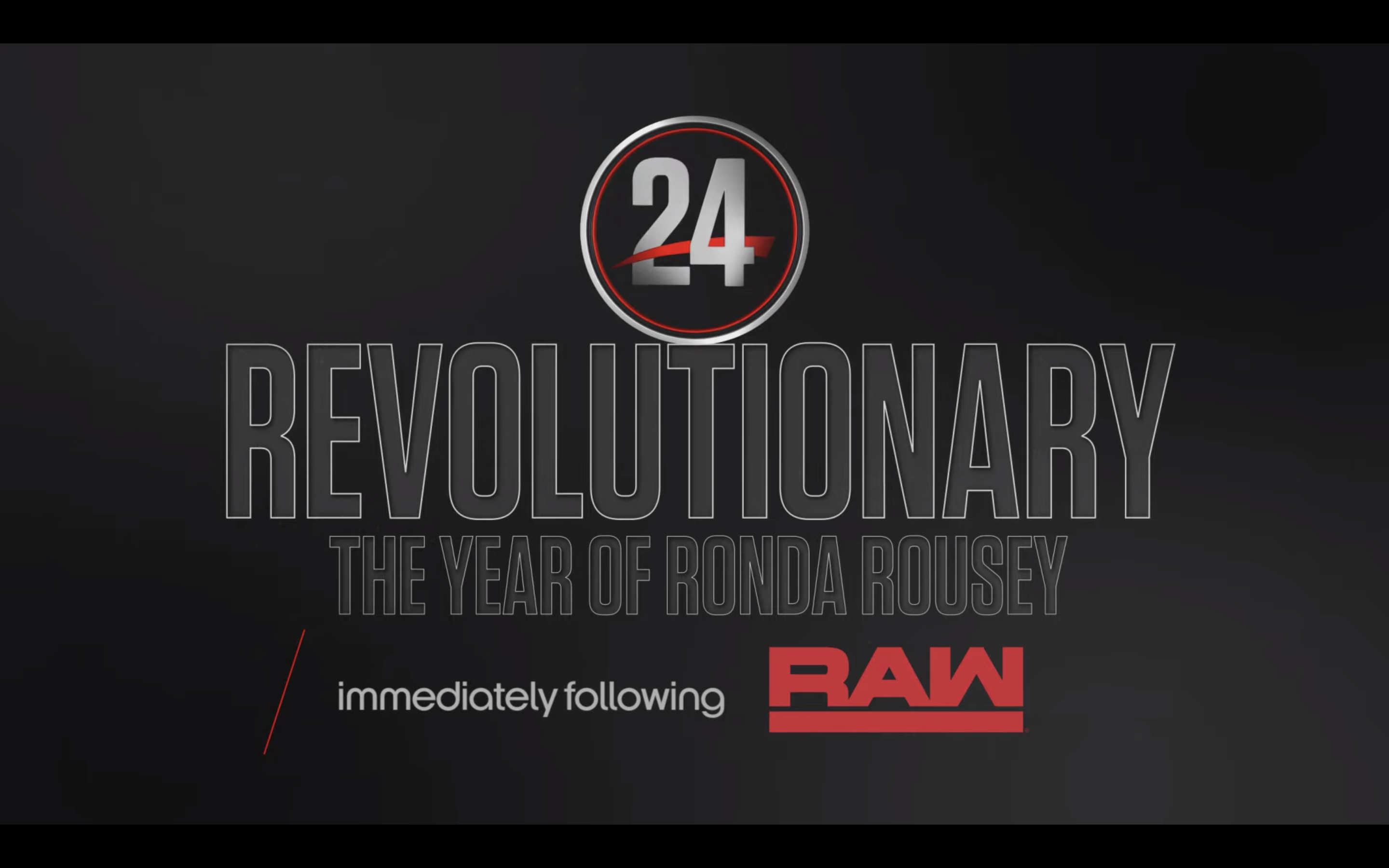 Ronda Rousey episode of WWE 24 to premiere after Monday’s Raw