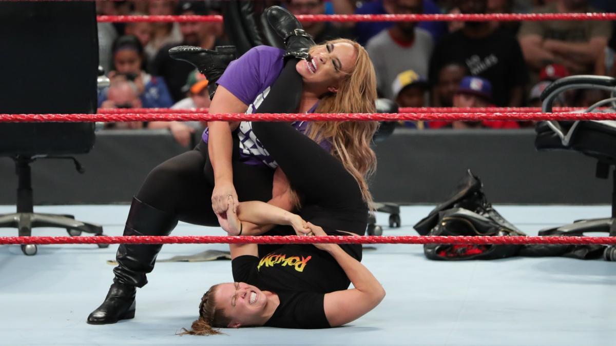 WWE Raw video highlights: Ronda Rousey armbars Nia Jax