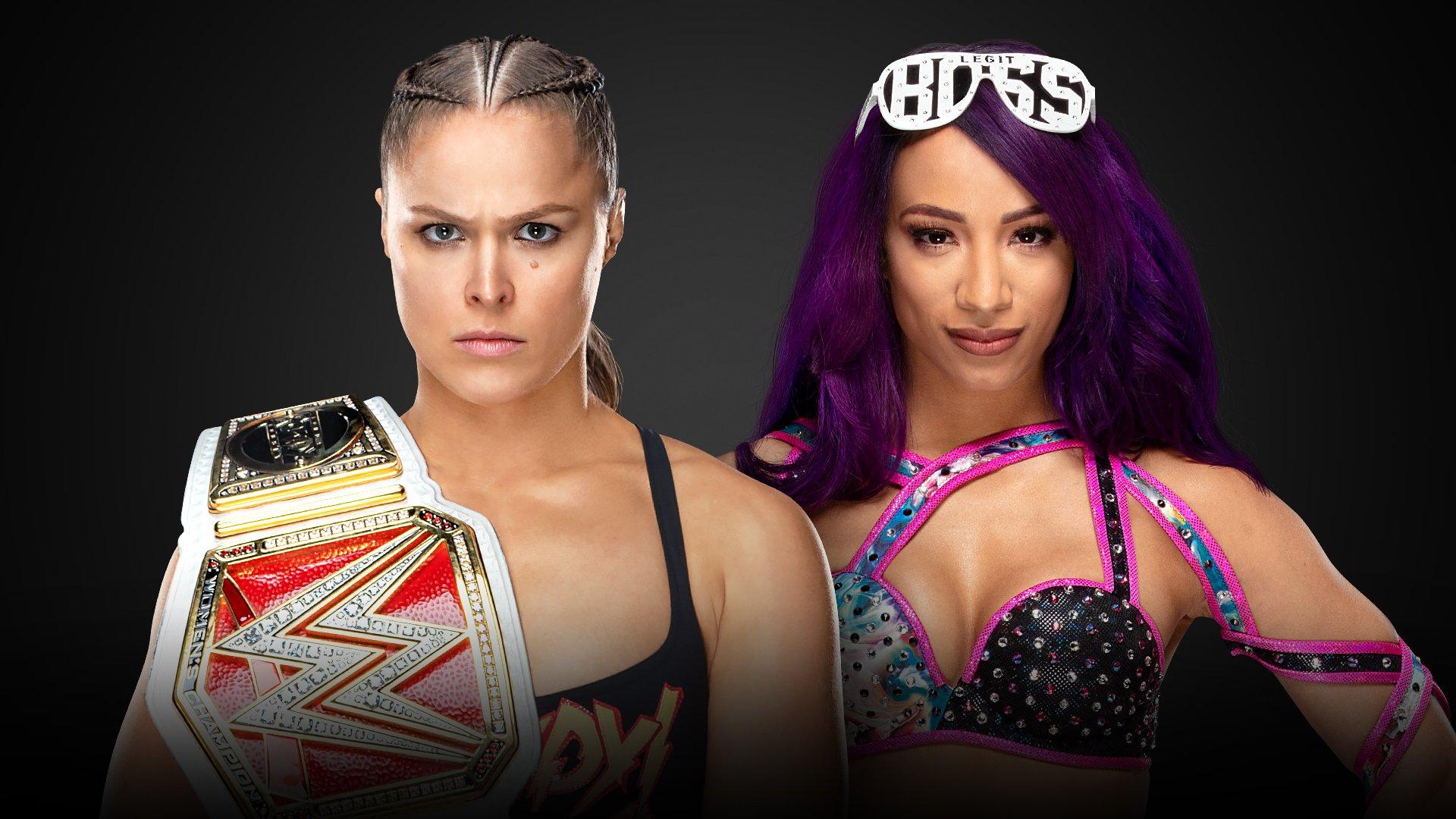 Ronda Rousey vs. Sasha Banks set for WWE Royal Rumble