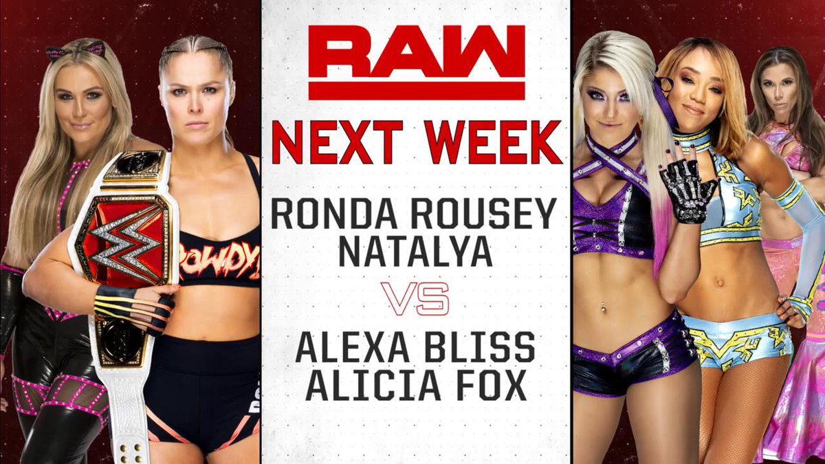 Ronda Rousey to wrestle on WWE Raw next week