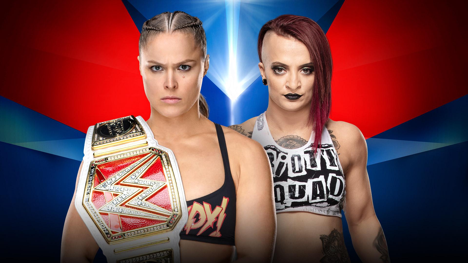 Ronda Rousey vs. Ruby Riott official for WWE Elimination Chamber