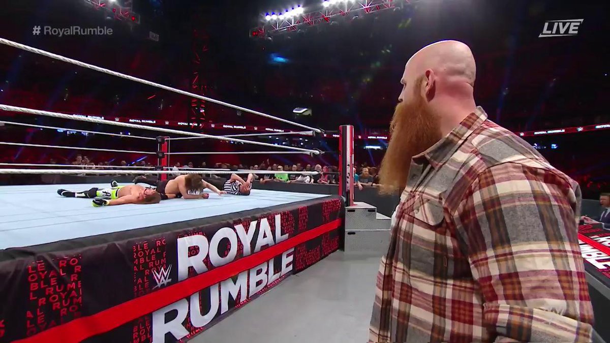 Erick Rowan returns at WWE Royal Rumble