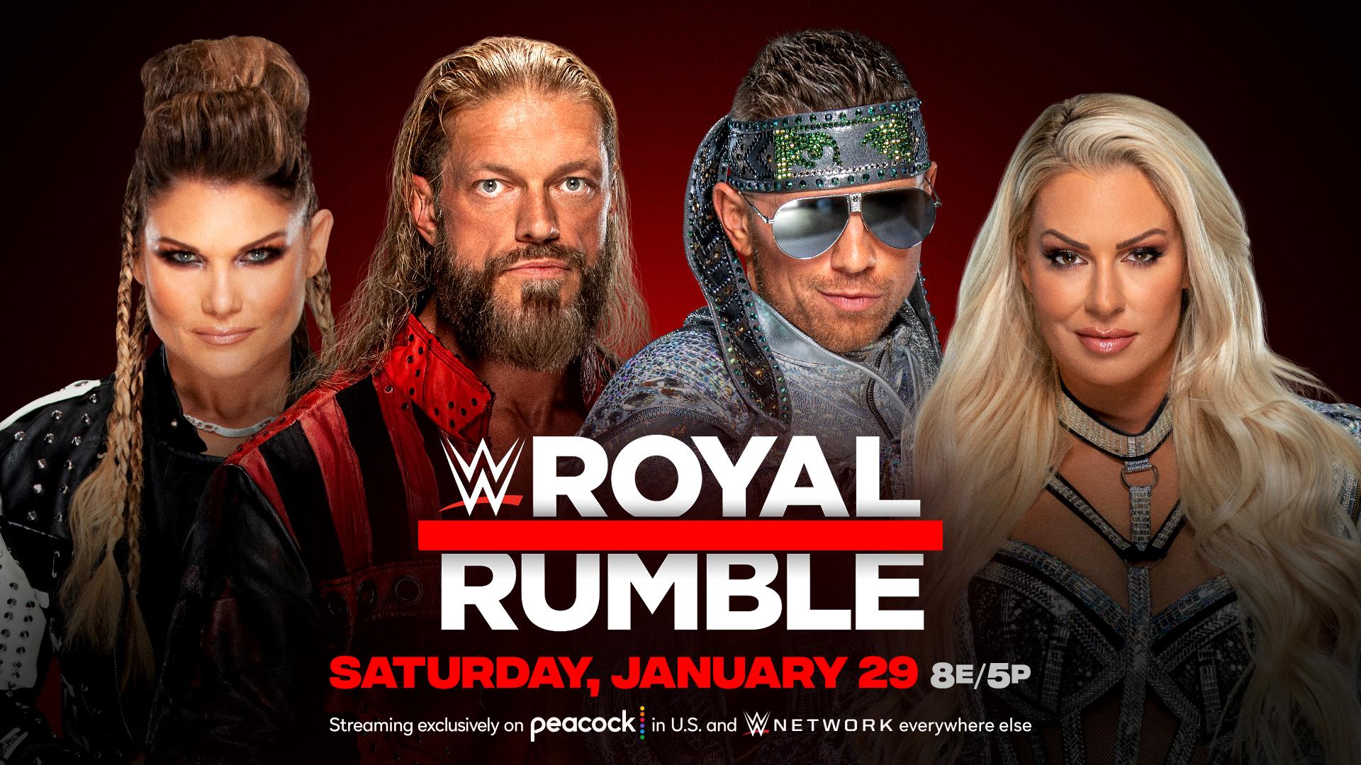 Edge & Beth Phoenix to face Miz & Maryse at WWE Royal Rumble