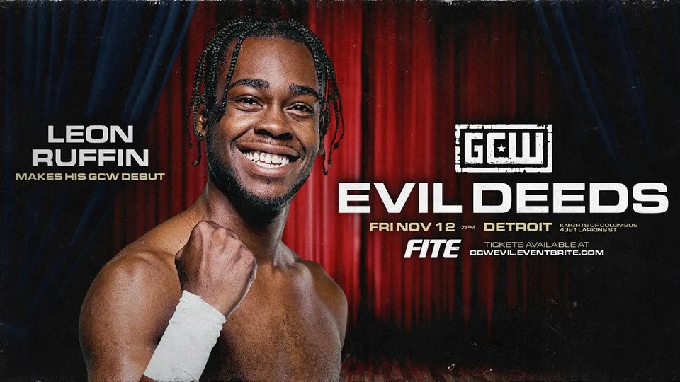 Leon Ruff to make GCW debut at Evil Deeds